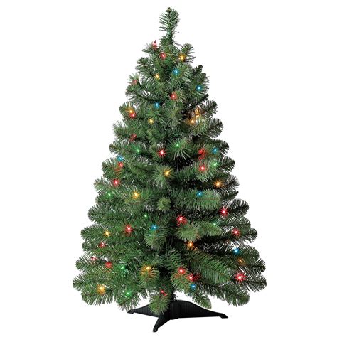 3 foot pre lit xmas tree|small prelit christmas tree 3ft.